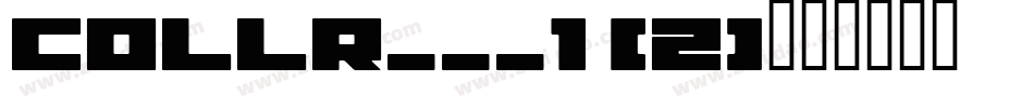 COLLR___1 (2)字体转换
